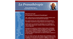 Desktop Screenshot of pranatherapie.org